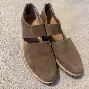 Suede Flats by Adam Tucker for Me Too